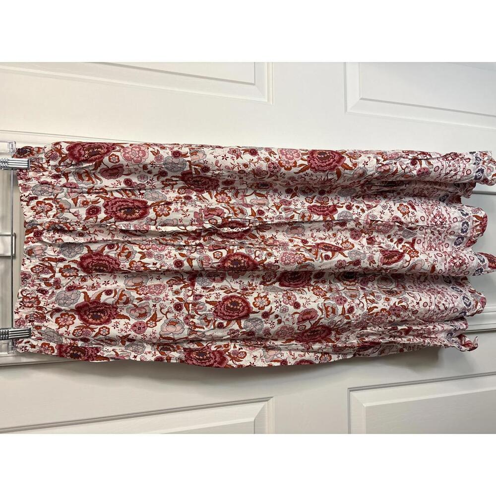 Merokeety Floral Print Maxi Skirt Medium 565